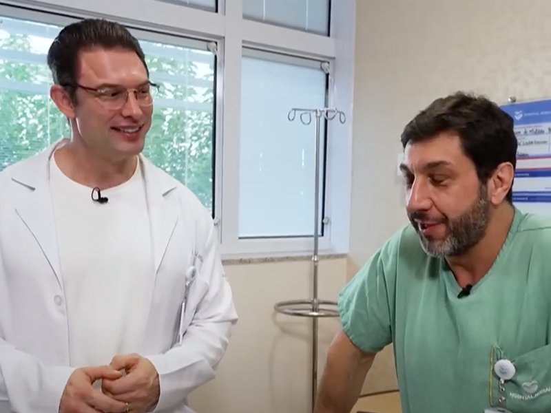 O Hospital: homem vai para a sala de cirurgia ap&oacute;s sofrer fratura brincando de bra&ccedil;o de ferro